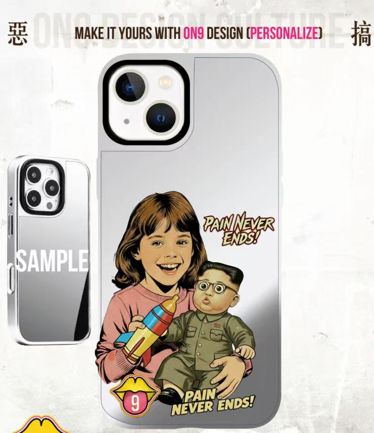 IPHONECASE13-17(My Lovely Pinhead(NORTH FACE)