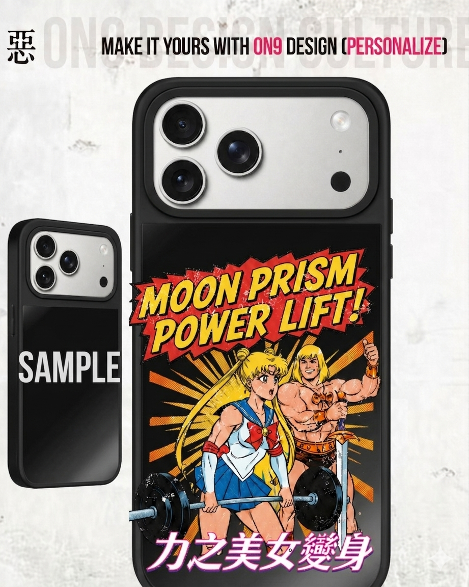 IPHONECASE13-17(Muscle Moon 力之美女變身)