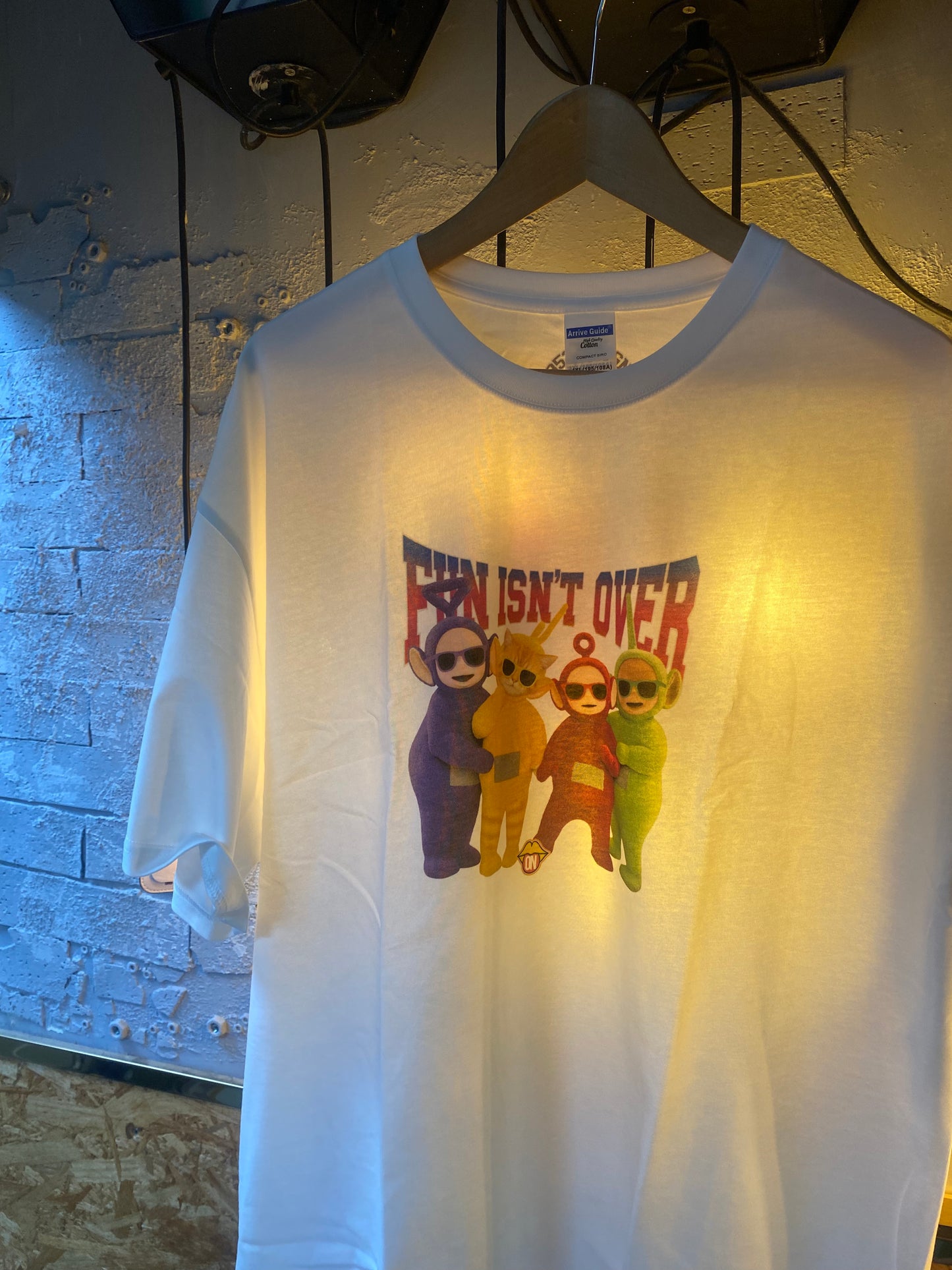 210G Unisex T(FUN ISN'T OVER)