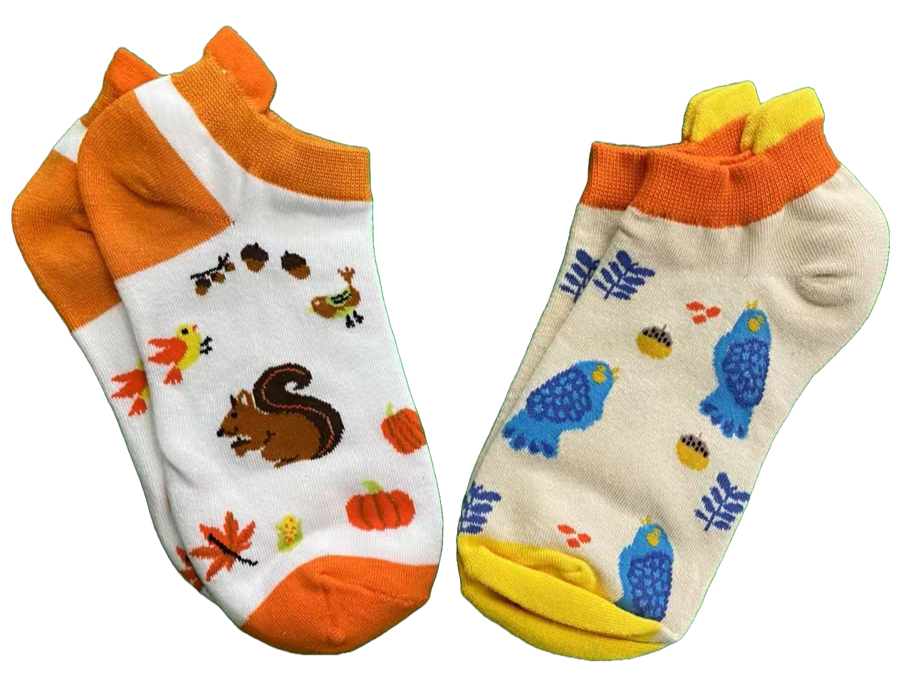 Korean Aesthetic Cotton Floral Socks