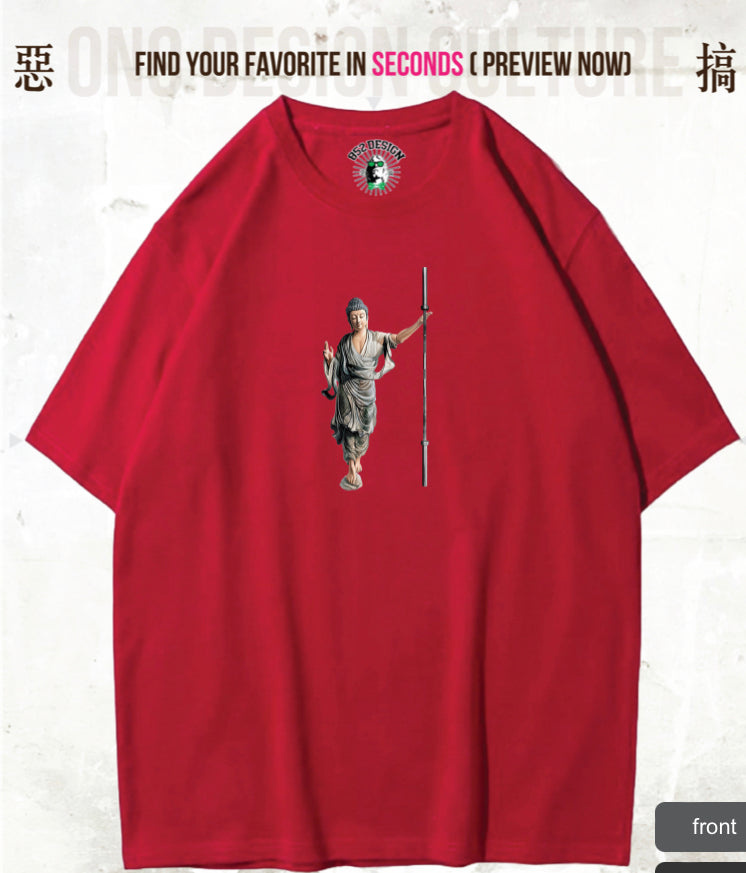 280G寬松重磅T(parody gods2)