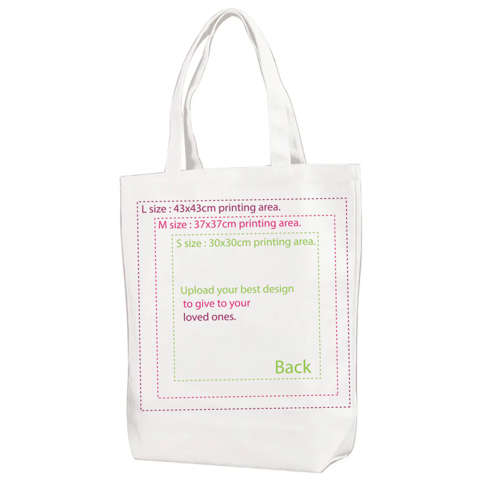 Canvas Bag 佛系健身列1(8款圖案選擇)