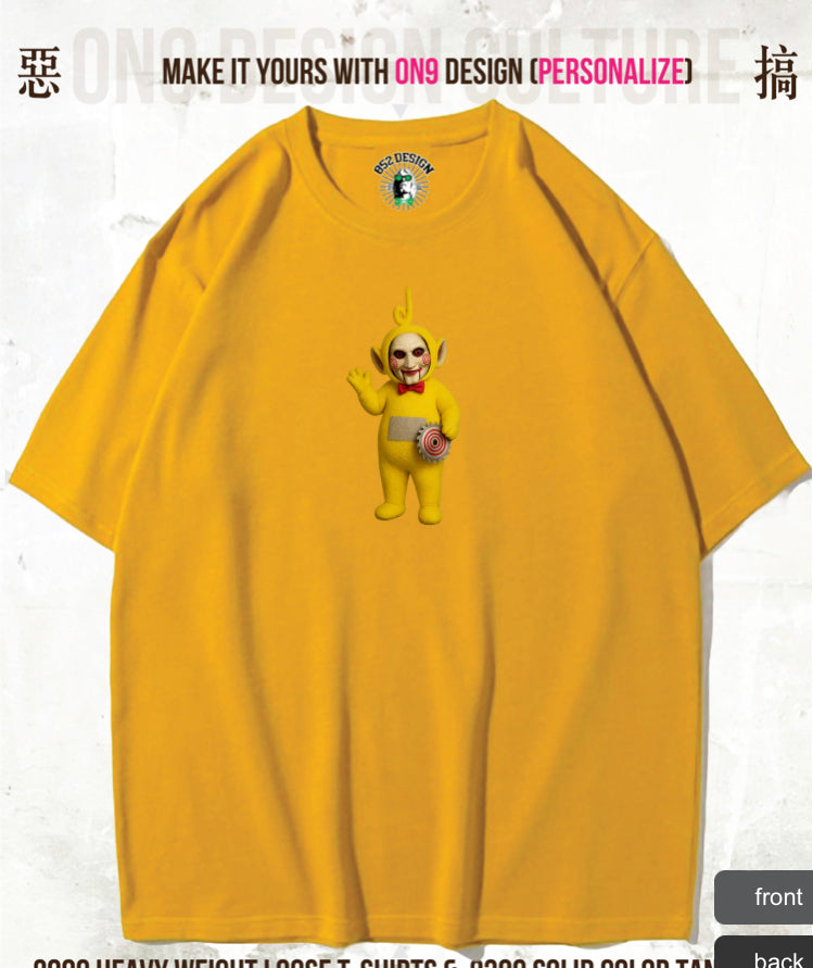 280G寬松重磅T(parody cartoon" character)