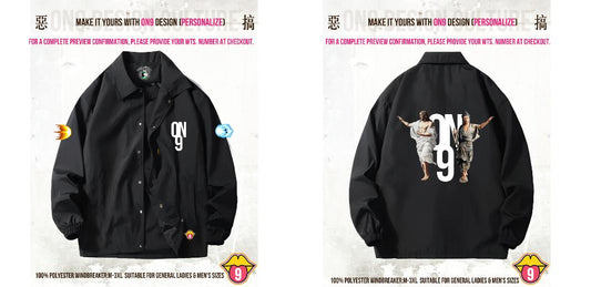 內有軟件DIY,選圖 (100% Polyester WINDBREAKER)