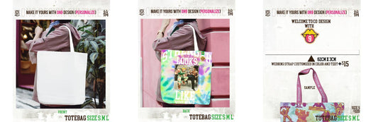 秒選惡搞圖案& DIY Canvas Bag