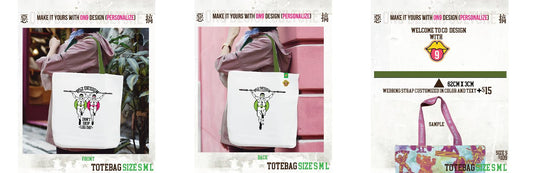 秒選惡搞圖案& DIY Canvas Bag