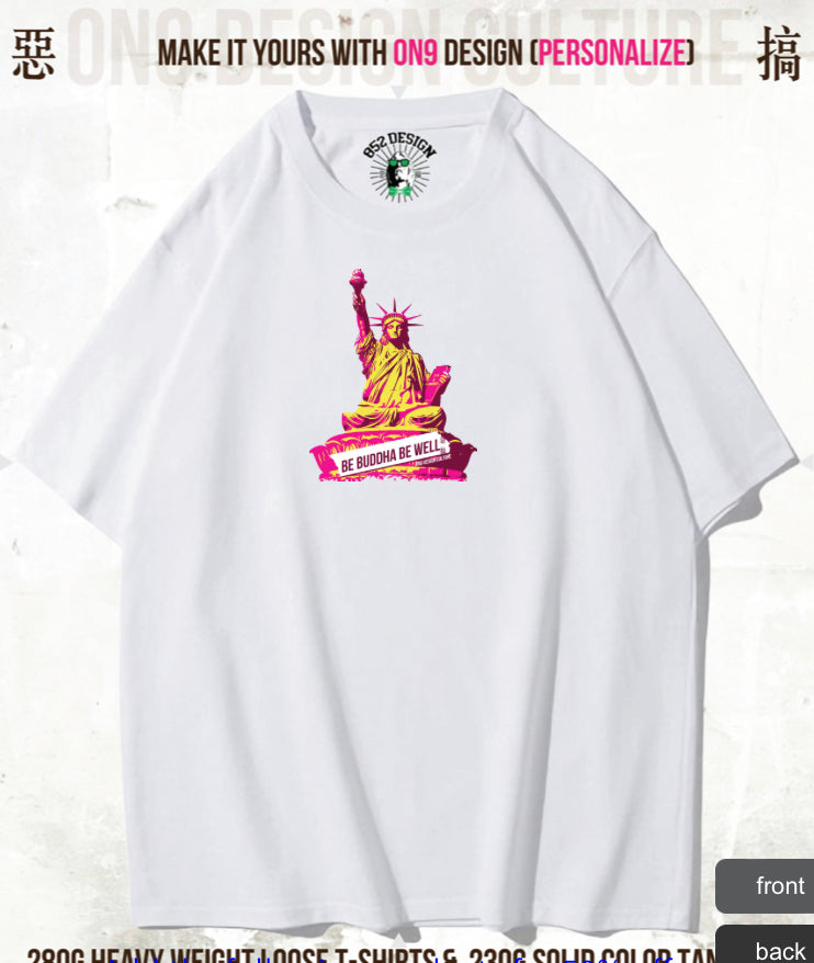 280G寬松重磅T(Parody classic brands)
