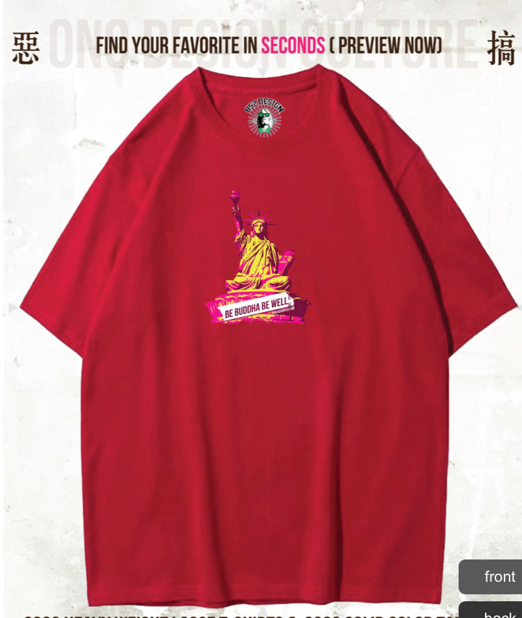 280G寬松重磅T(Parody classic brands)