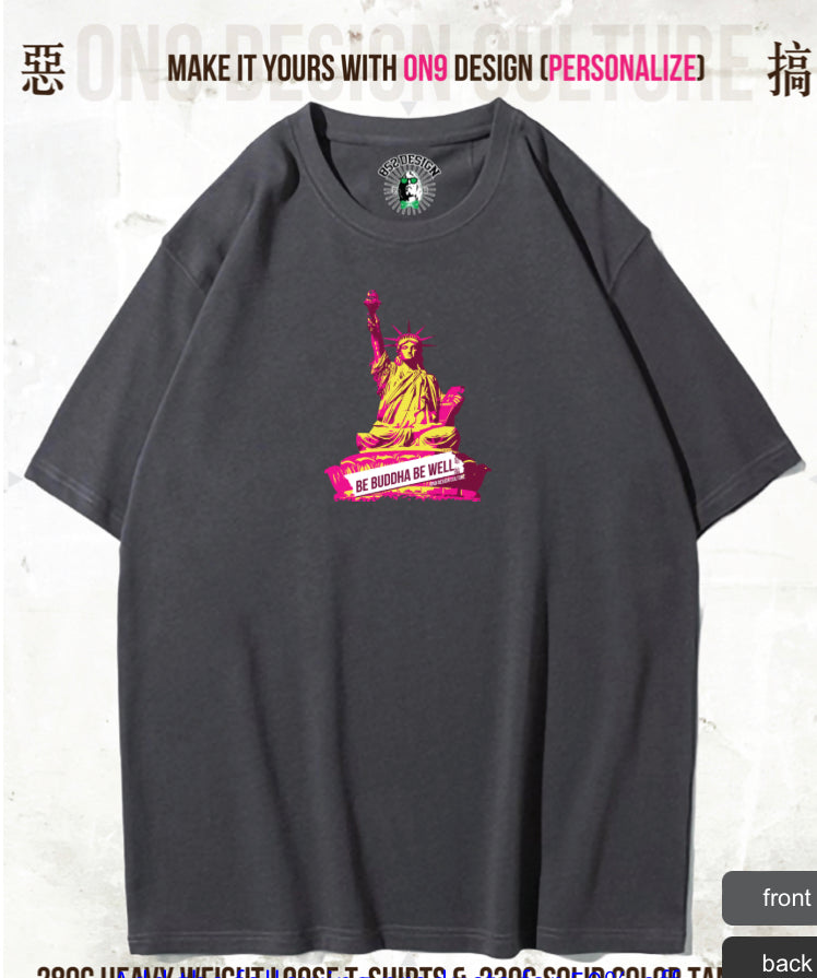 280G寬松重磅T(Parody classic brands)