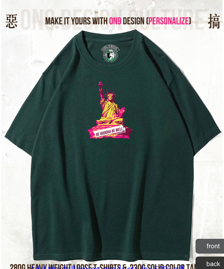 280G寬松重磅T(Parody classic brands)