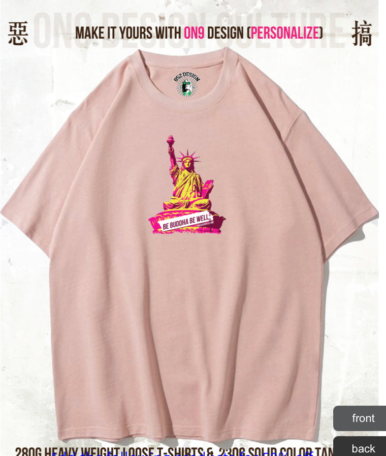 280G寬松重磅T(Parody classic brands)