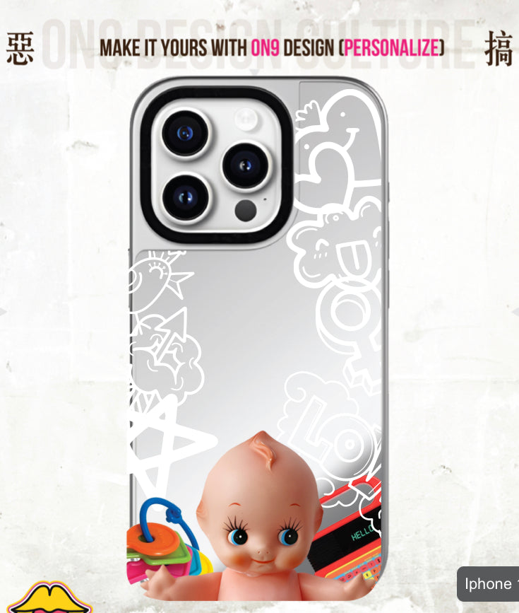 IPHONECASE13-17(Pure and at ease, lifting iron with peace)