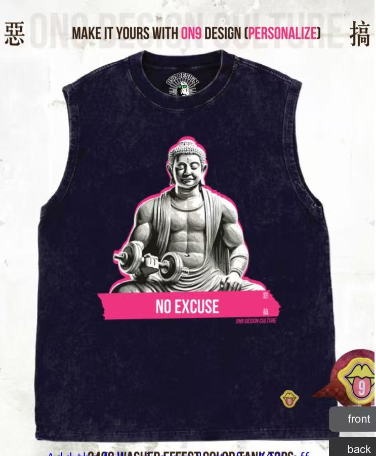 240G洗水背心(Pure and at ease, lifting iron with peace 1 )