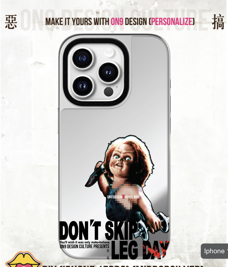 IPHONECASE13-16,Parody movie characters GYM)