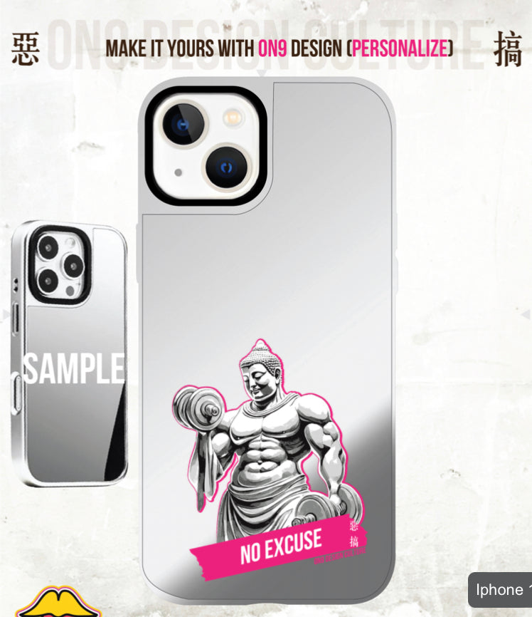IPHONECASE13-17(Pure and at ease, lifting iron with peace)