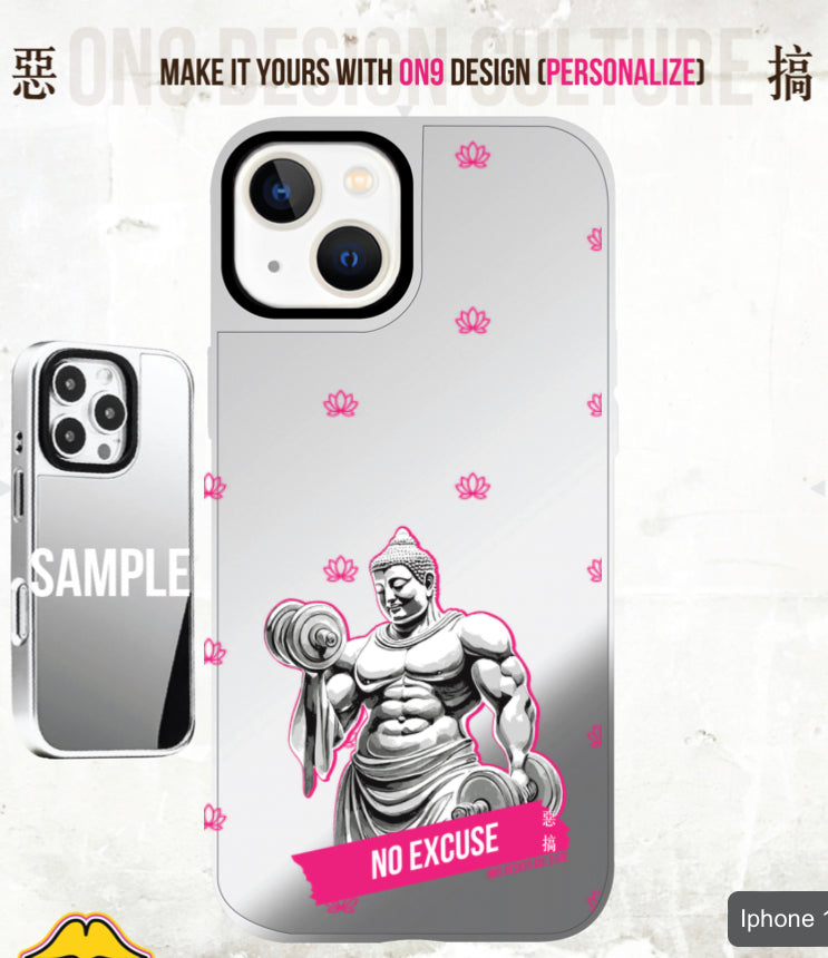 IPHONECASE13-17(Pure and at ease, lifting iron with peace)