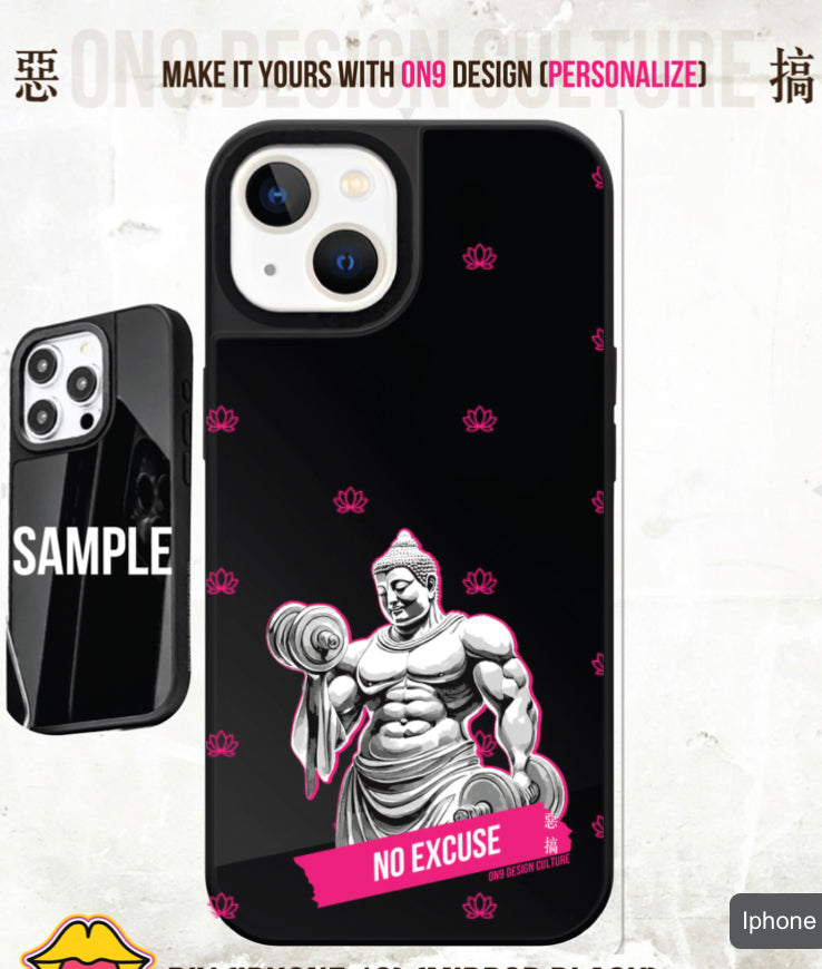 IPHONECASE13-17(Pure and at ease, lifting iron with peace)