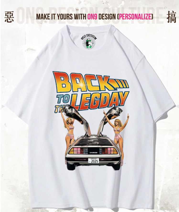 280G寬松重磅DTG print T(Parody Retro Film GYM)