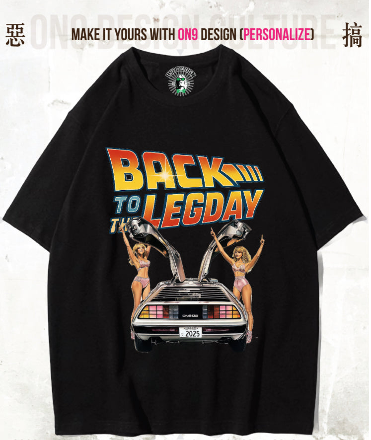 280G寬松重磅DTG print T(Parody Retro Film GYM)
