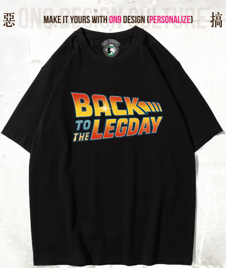280G寬松重磅DTG print T(Parody Retro Film GYM)