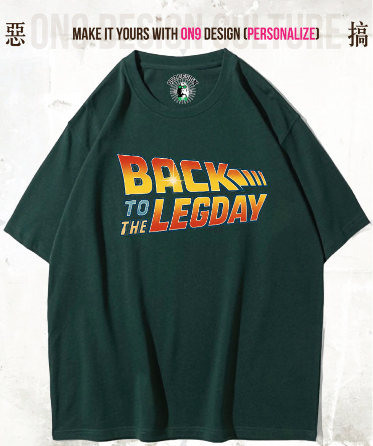 280G寬松重磅DTG print T(Parody Retro Film GYM)