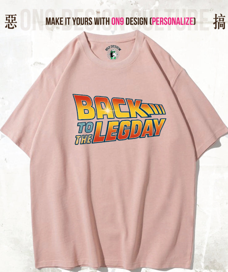280G寬松重磅DTG print T(Parody Retro Film GYM)