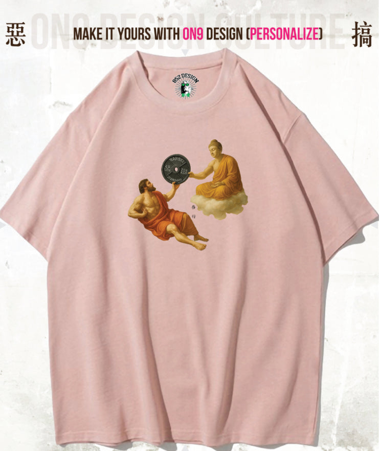 280G寬松重磅T & 230G Solid Vest(Buddhist & God cultivation)