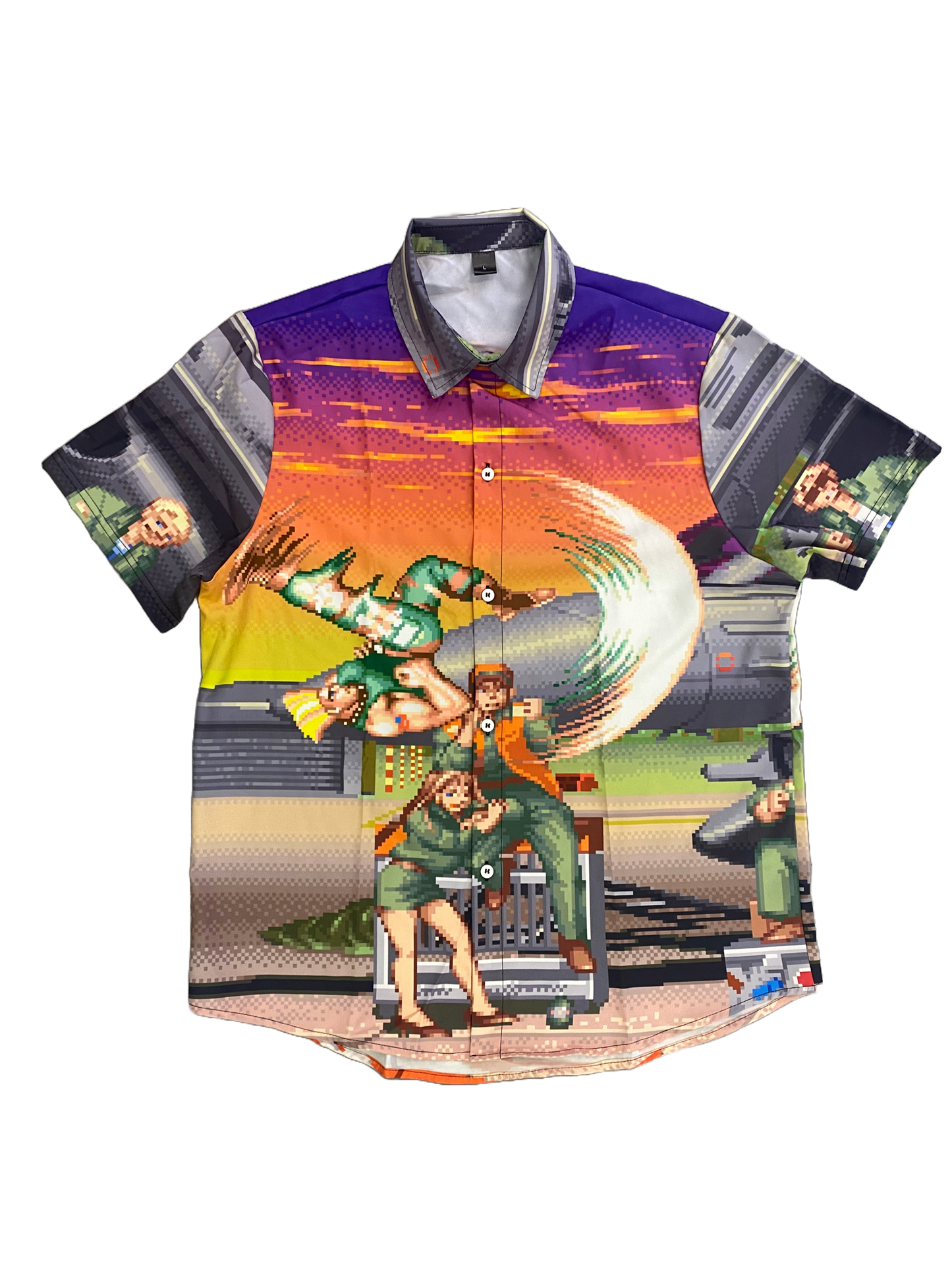 All-Over Print Men's Shirt(街霸VOL.4)