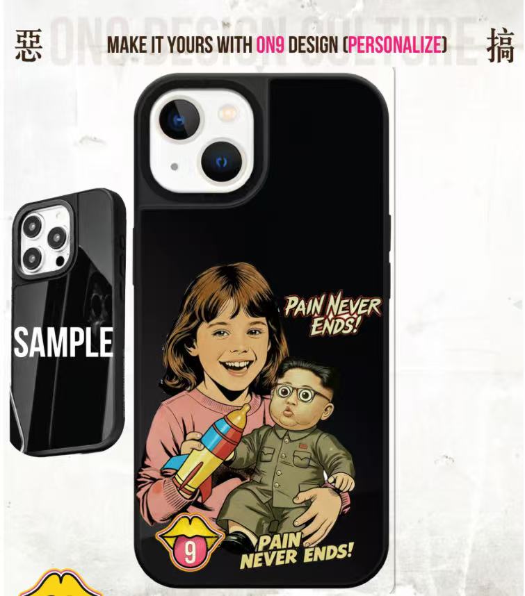 IPHONECASE13-17(My Lovely Pinhead(NORTH FACE)