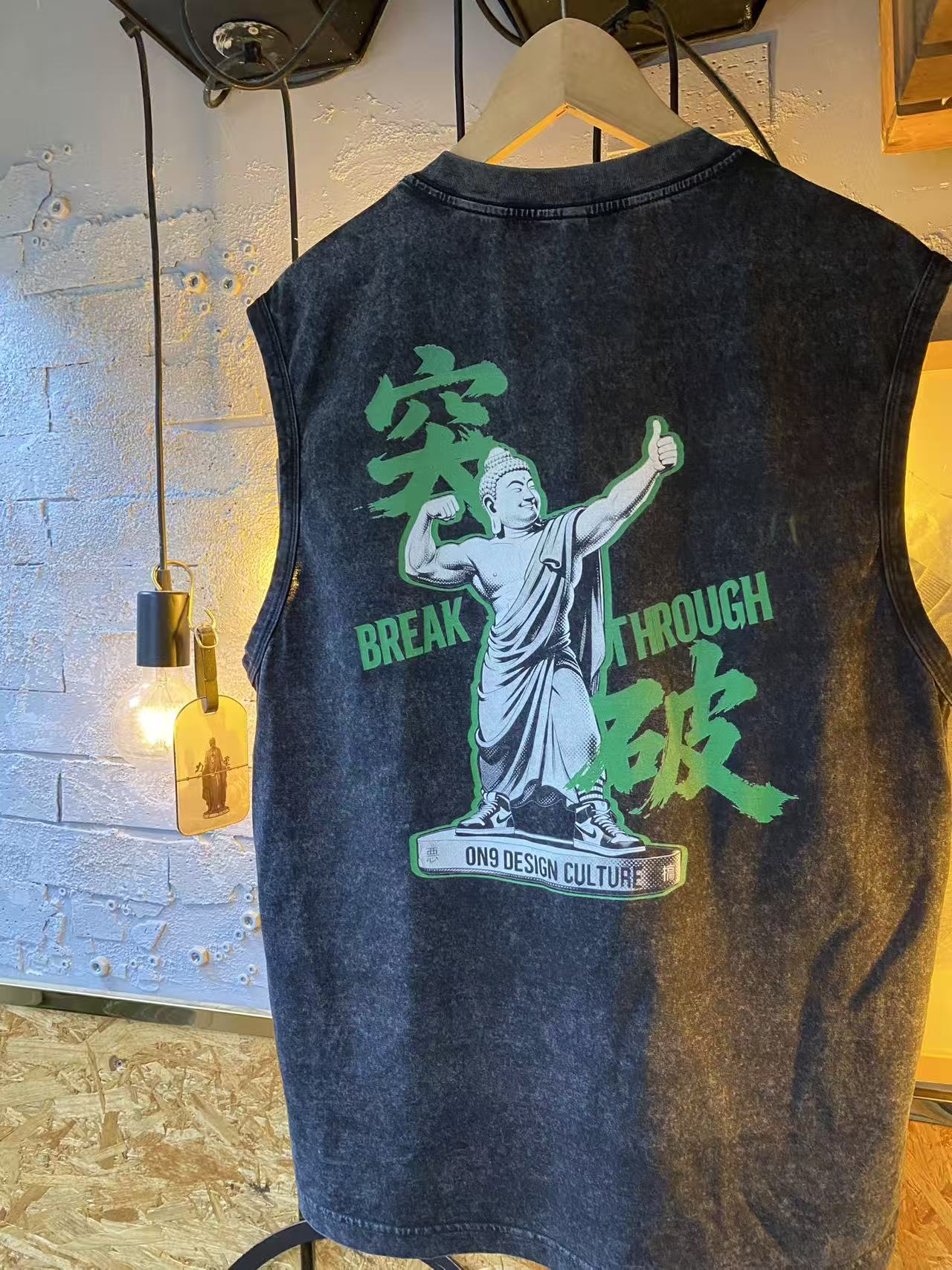 Washed 230,240gT Vest & Long sleeve T(佛系突破)