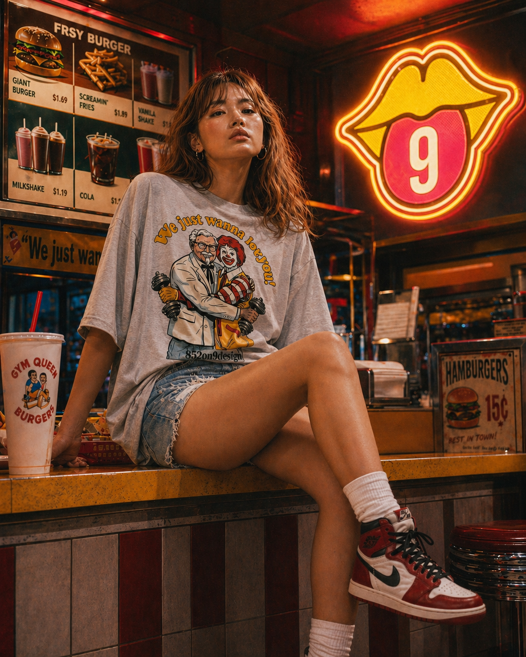 210G Unisex T(Fast Food Flex)