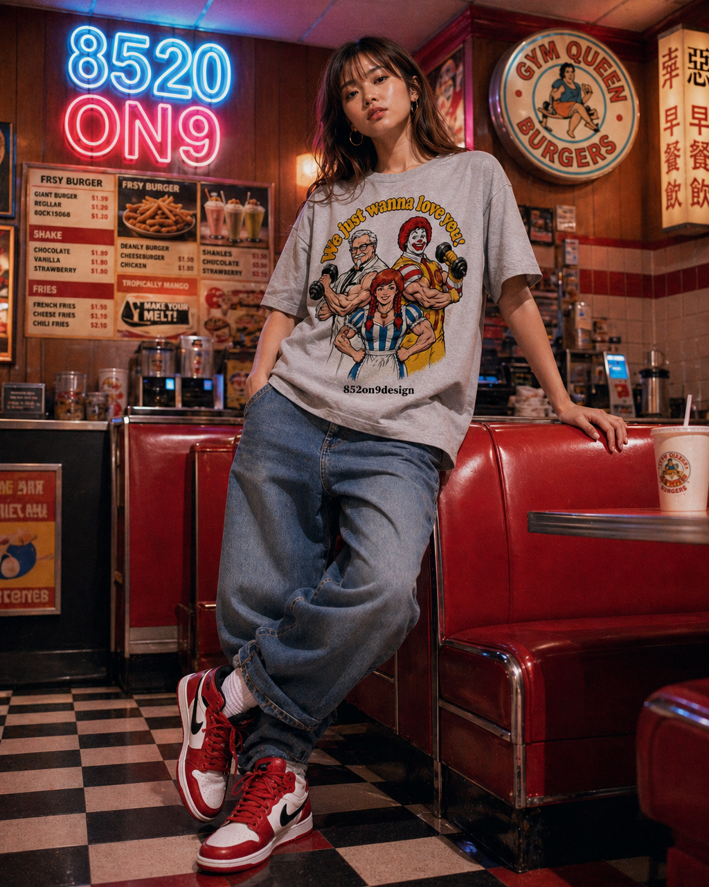 210G Unisex T(Fast Food Flex)