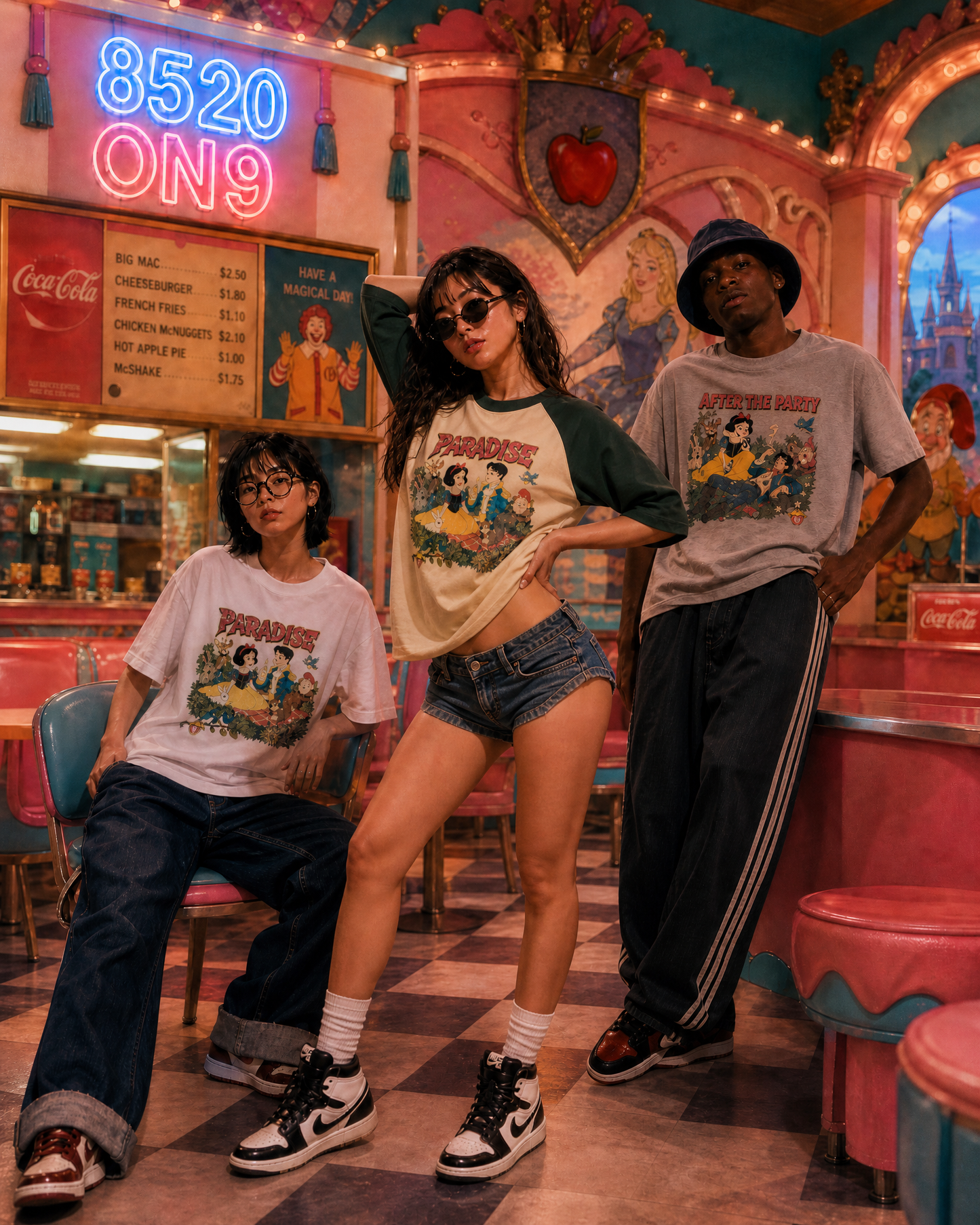 210G Unisex T(Bad Princess)