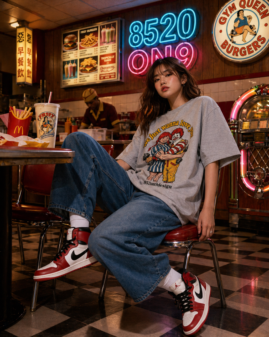 210G Unisex T(Fast Food Flex)
