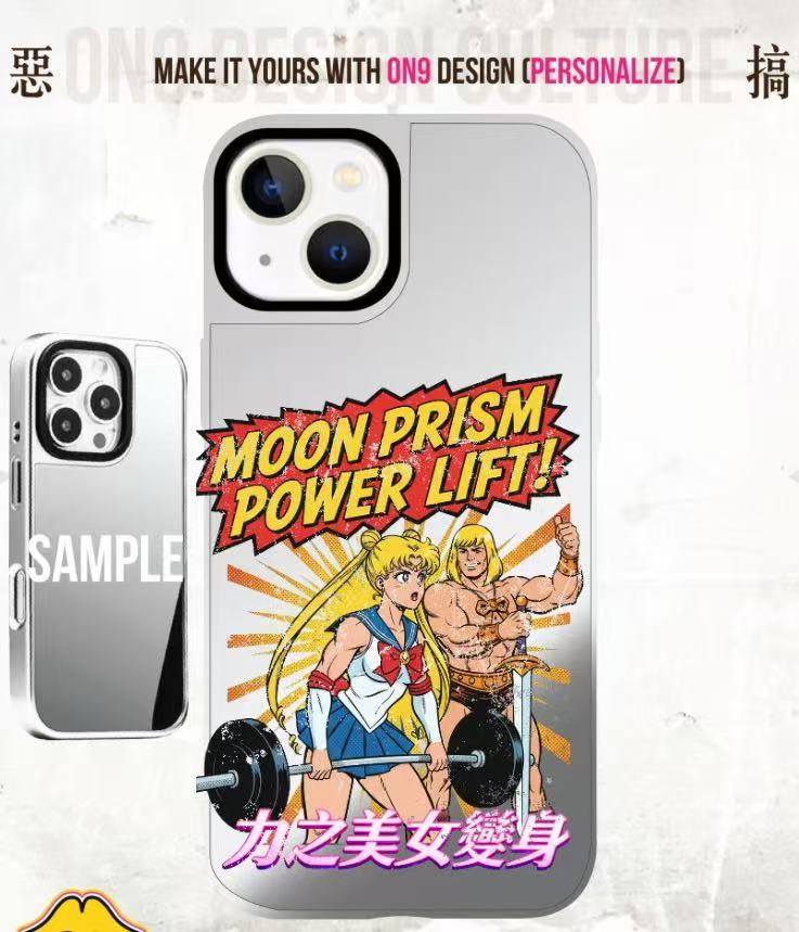 IPHONECASE13-17(Muscle Moon 力之美女變身)