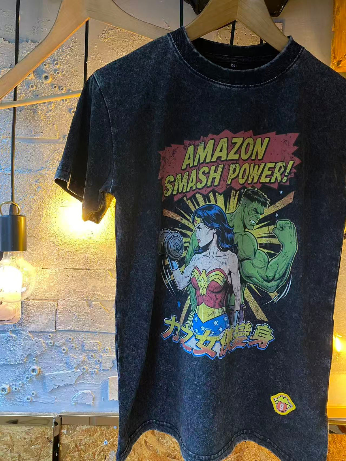 200G Unisex baseball T(S-5XL) & Solid Unisex T(S-4XL)(HK Power Girl Transform)