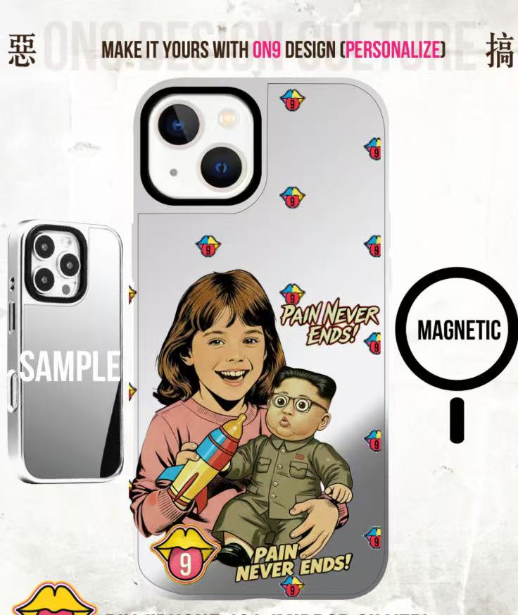 IPHONECASE13-17(My Lovely Pinhead(NORTH FACE)