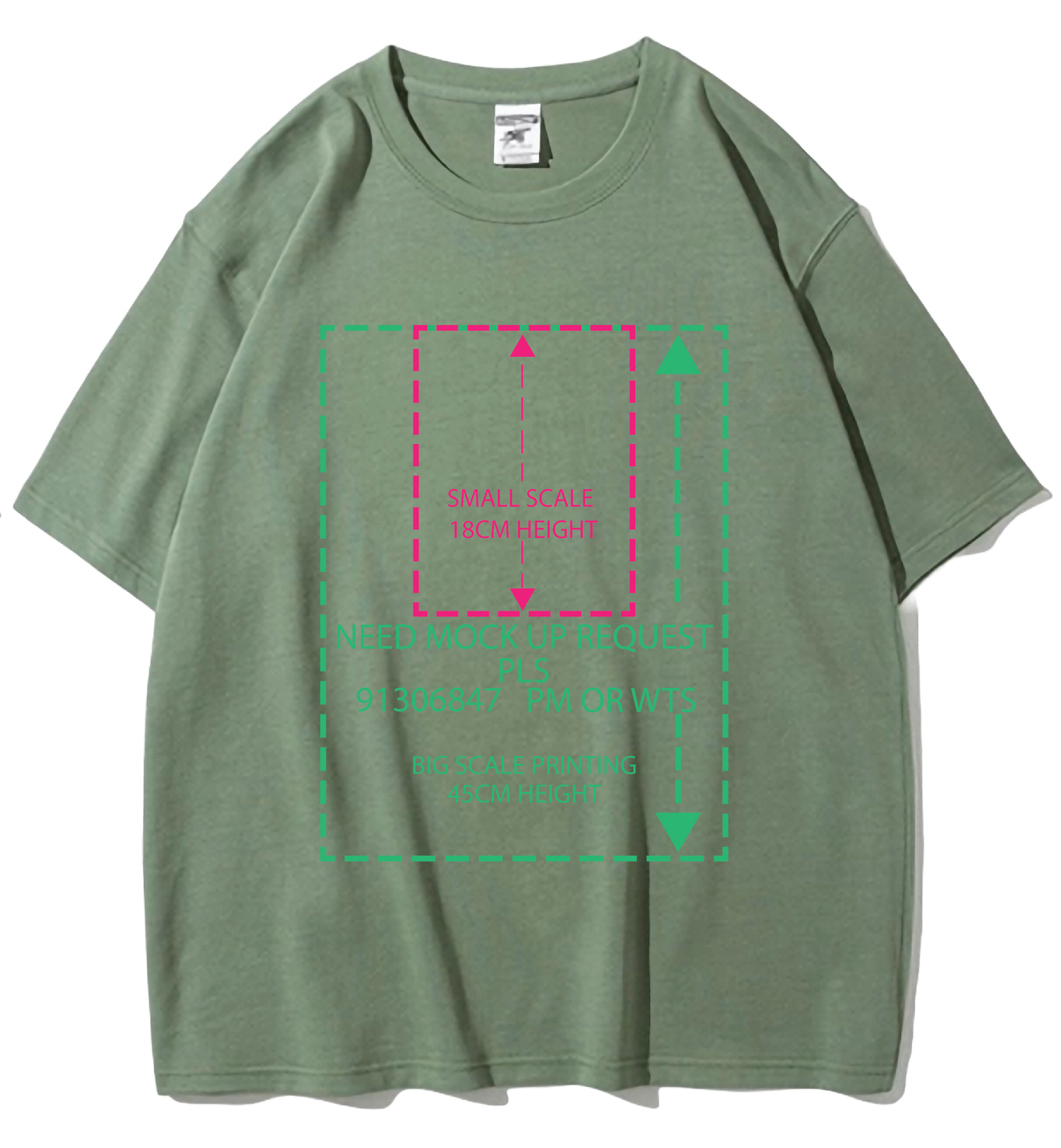 Big or Small scale DTG printing  娃鬼回魂Child's Play nube ver.(寬松重磅T)