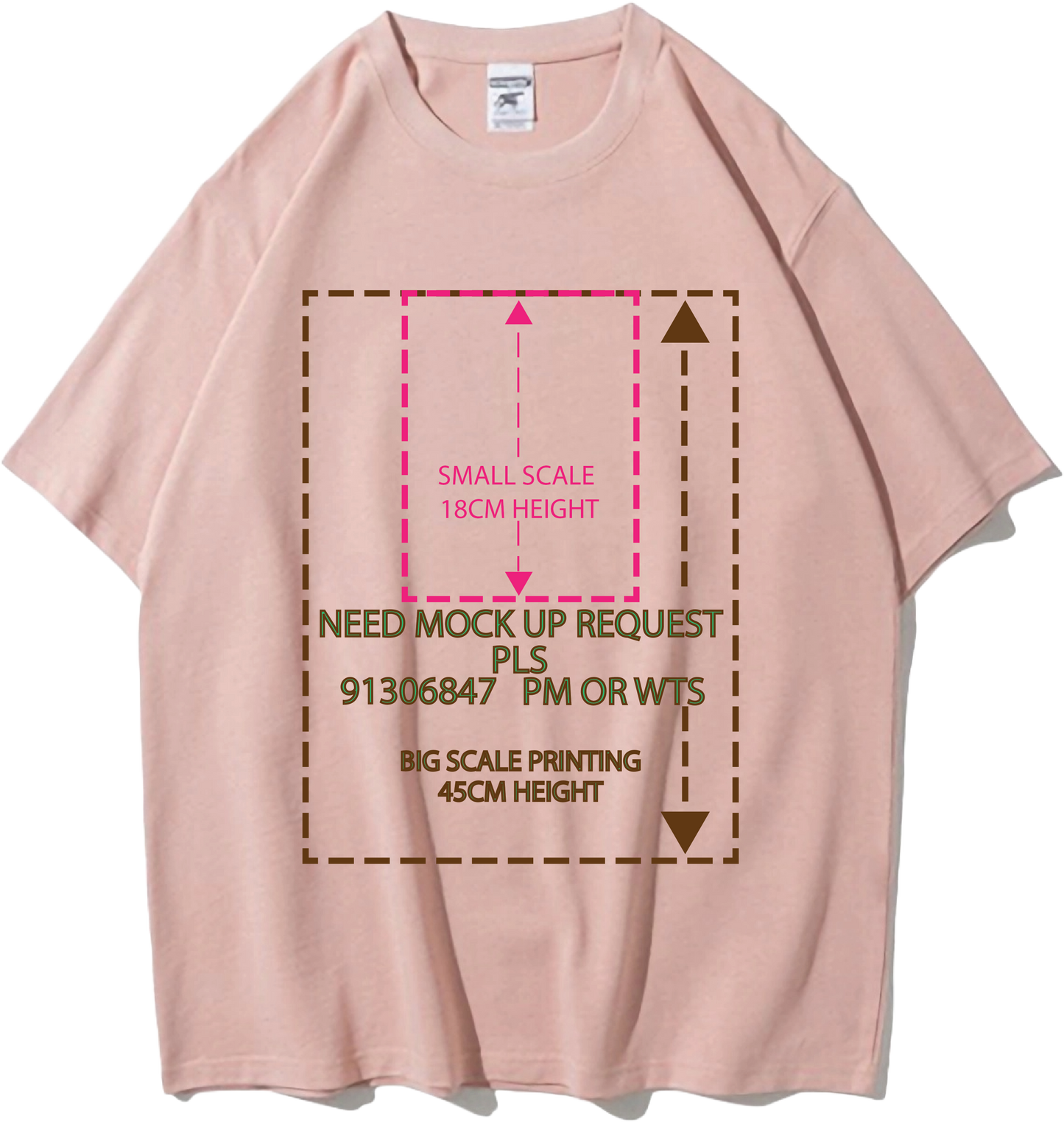 Big or Small scale DTG printing  娃鬼回魂Child's Play nube ver.(寬松重磅T)