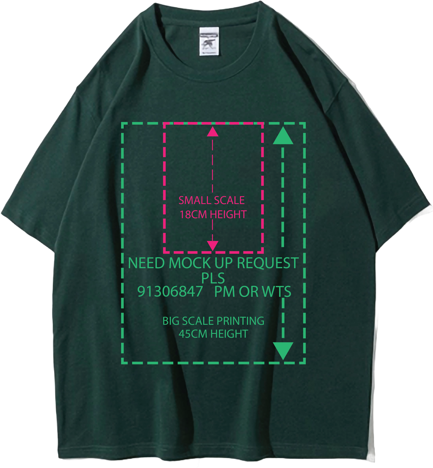 Big or Small scale DTG printing  娃鬼回魂Child's Play nube ver.(寬松重磅T)