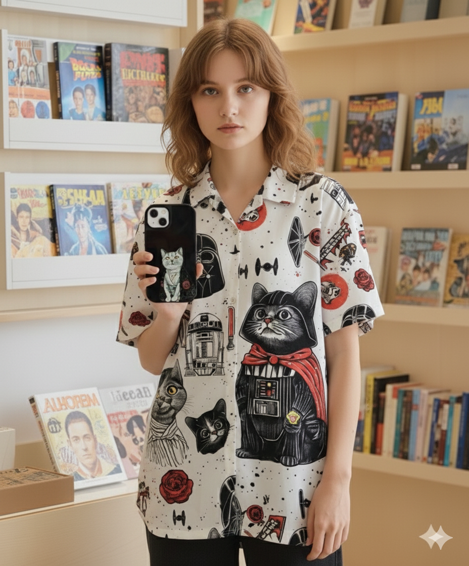 FULL Print Shirt(Galactic Cuteness)