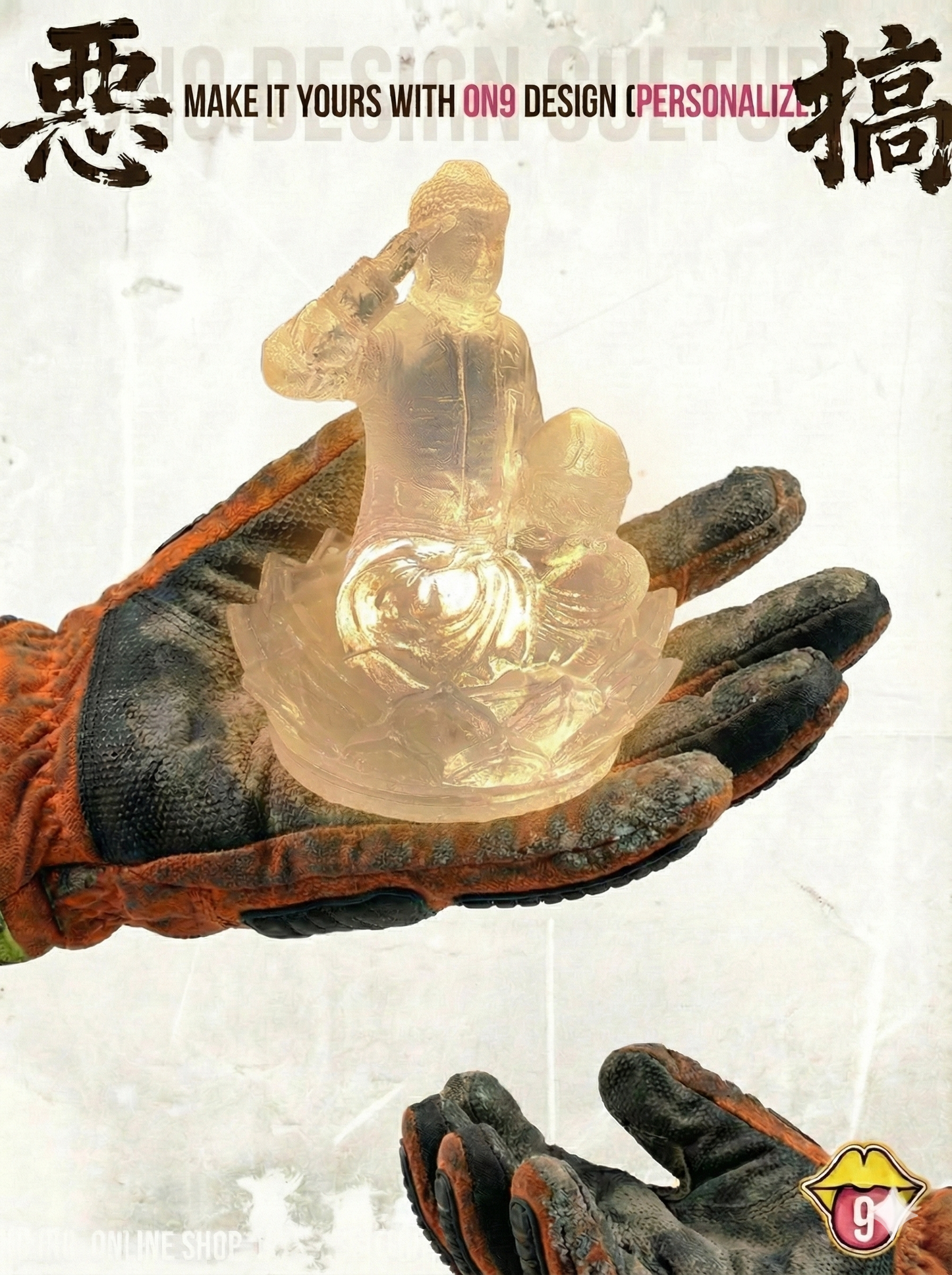 Artistic display : Guardian Buddha(Tribute memorial1126)