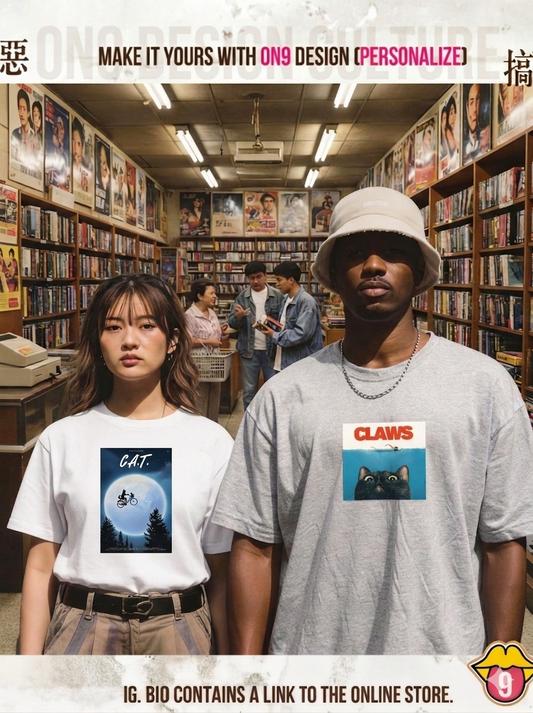 210G Unisex T(Meow-vie Universe2)