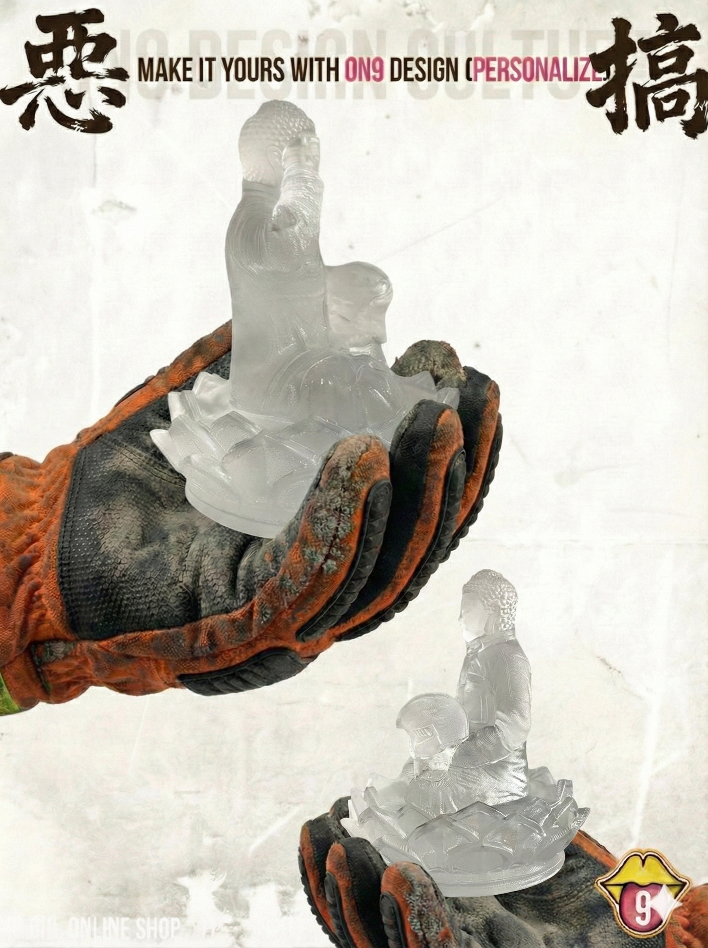 Artistic display : Guardian Buddha(Tribute memorial1126)