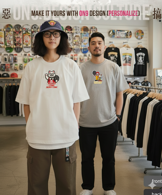 210G Unisex T(毛主席也愛muscleX fastfood )