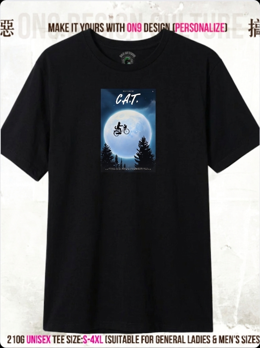 210G Unisex T(Meow-vie Universe2)