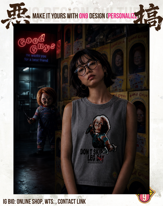 210G UNISEX T & 230G純色背心(娃鬼回魂Child's Play系列)