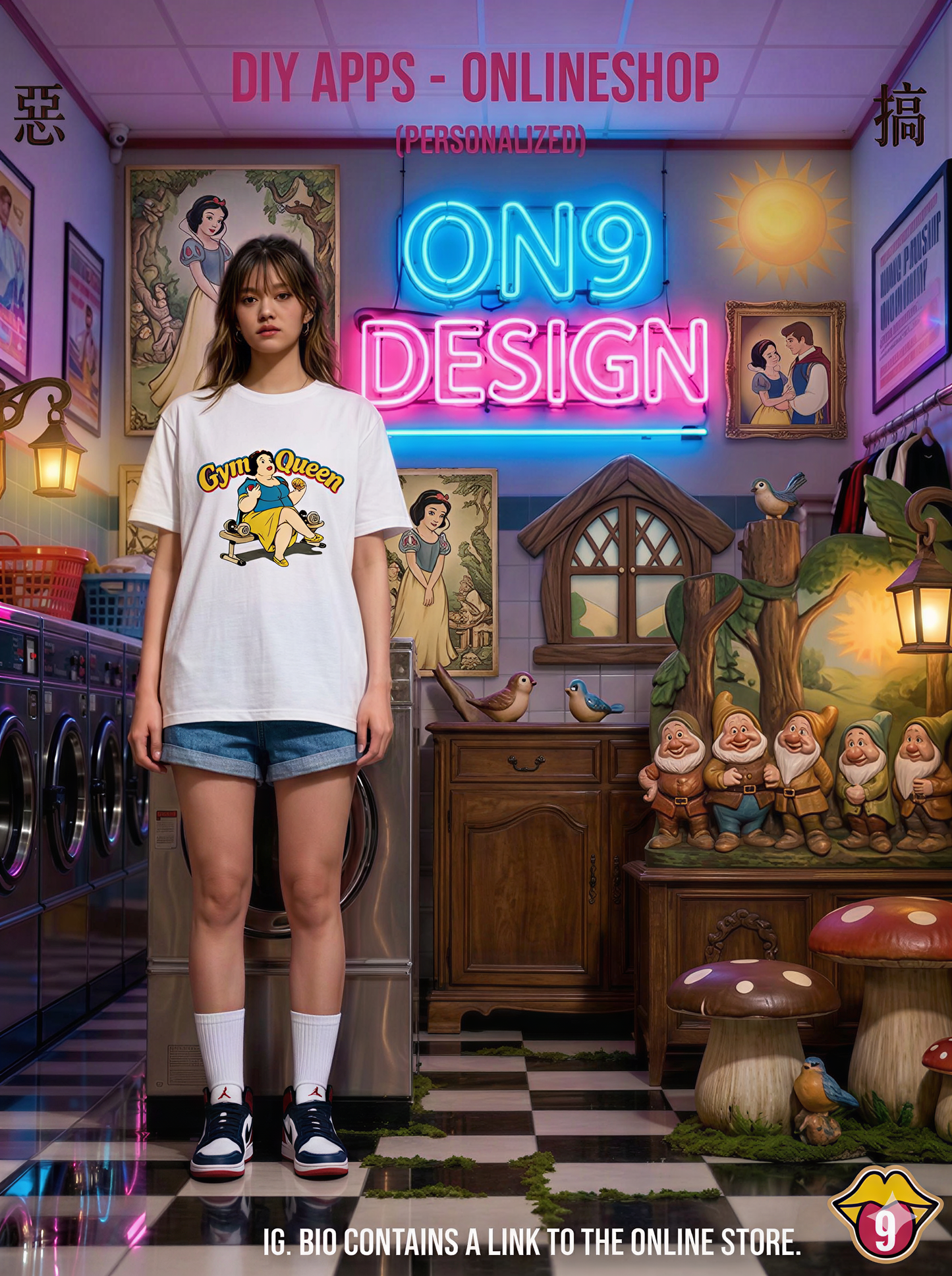 210G Unisex T(中指Gourmet Guardian)