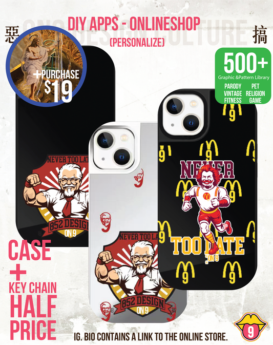 IPHONECASE13-16(Parody FAST FOOD)