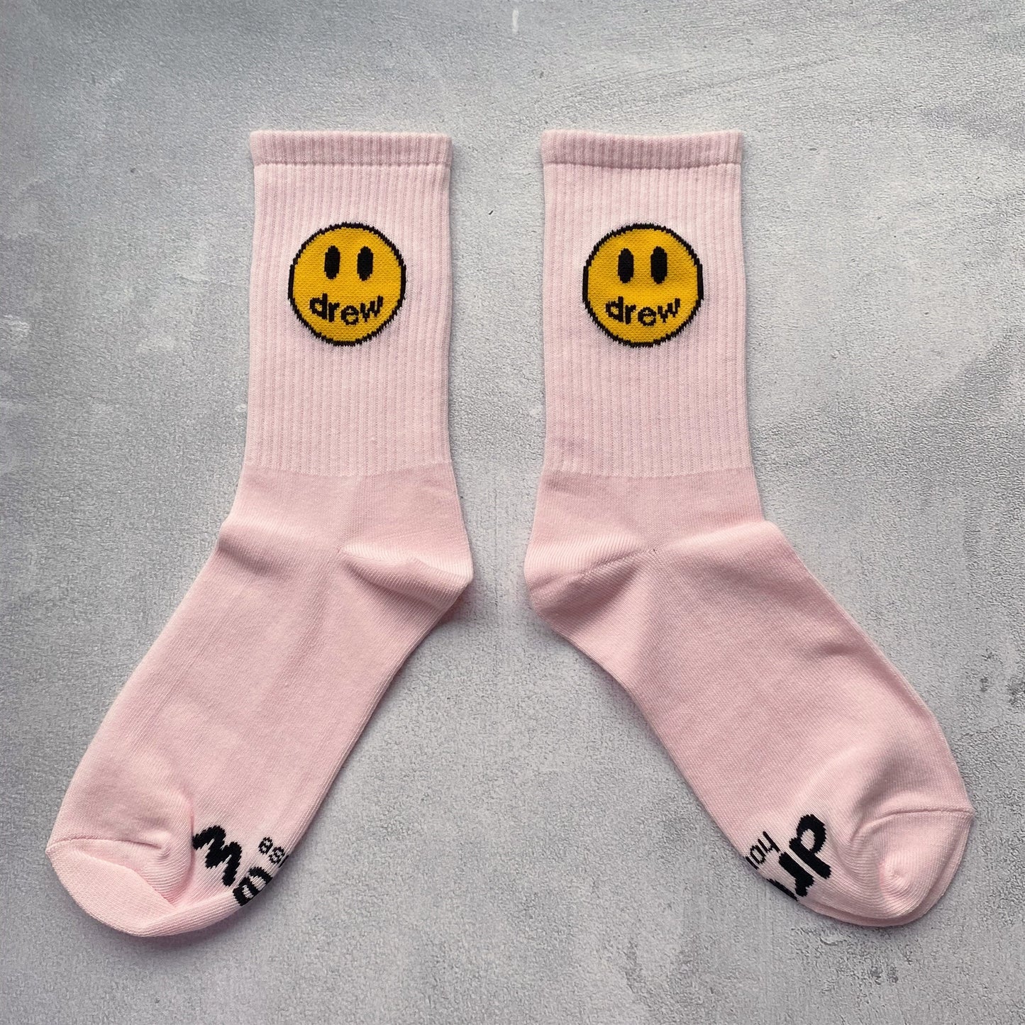 Spot correct version European and American trendy brand skateboarding street sports mid-length tie-dye socks